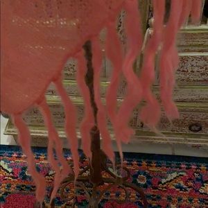 Energie Other - OS SHEER LIGHT KNIT PINK PONCHO NWT $15 Energie Other - OS SHEER LIGHT KNIT PINK PONCHO NWT $15